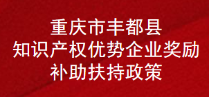 重庆市丰都县知识产权优势企业奖励补助扶持政策(图1)