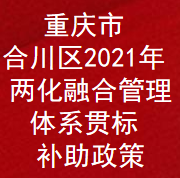 重庆市合川区2021年两化融合管理体系贯标奖励补助扶持政策(图1)