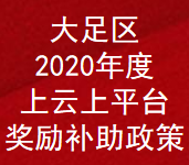 重庆市大足区2020年度上云上平台奖励补助政策(图1)