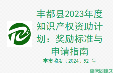丰都县2023年度知识产权资助计划：奖励标准与申请指南(图1)